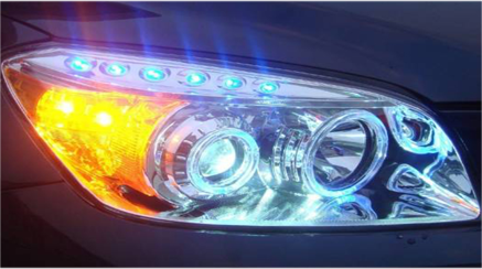 Heat dissipation of headlights